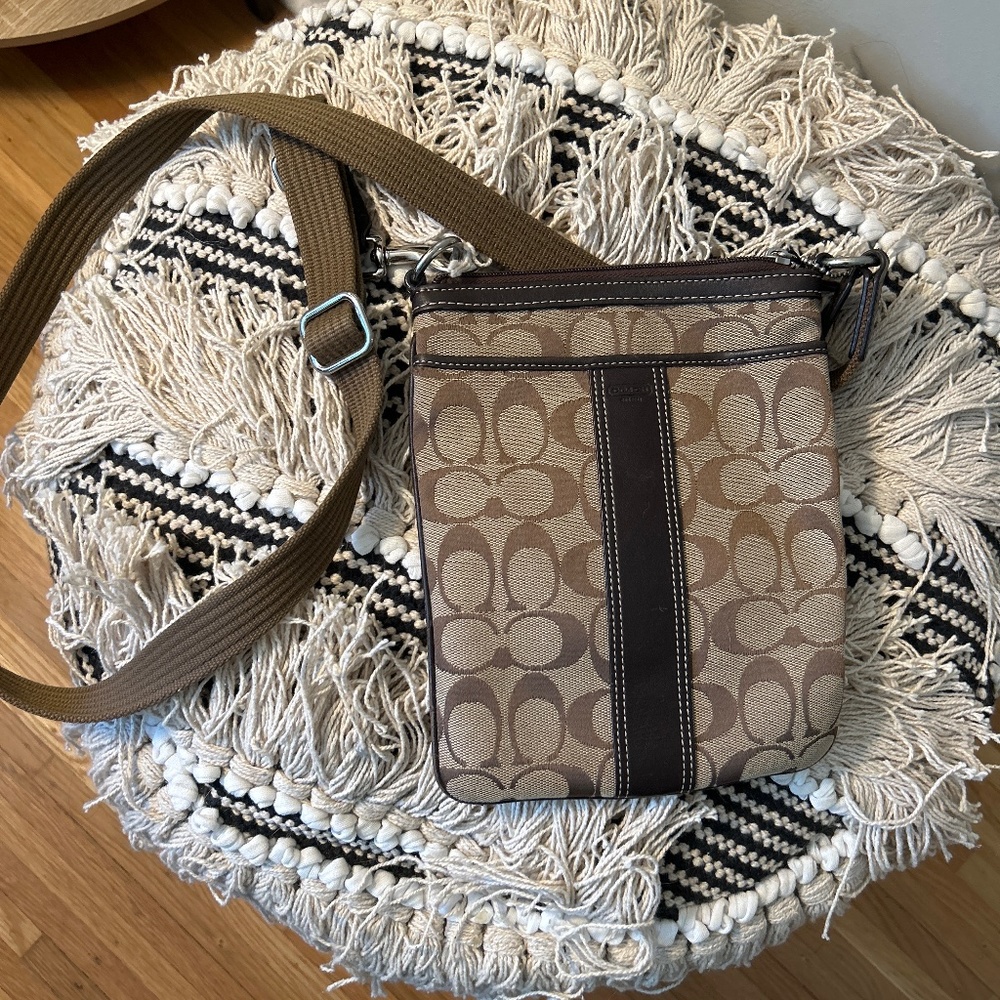 Coach cross body bag